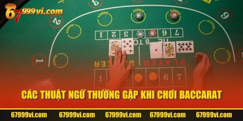 Các thuật ngữ thường gặp khi chơi Baccarat