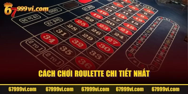 Cách chơi Roulette chi tiết nhất