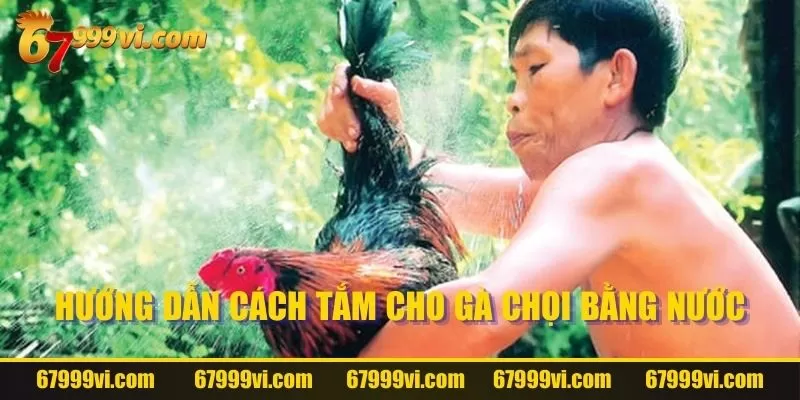 Phương pháp tắm bằng nước không thể bỏ qua